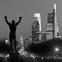 Philly at sunset