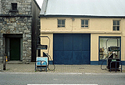 Disused petrol station