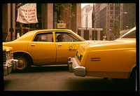 NYC yellow cab 1977