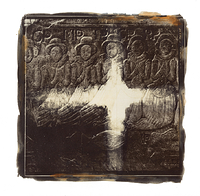 Burning Belief 23" X 23" print on archers paper