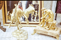 Pensador con espejo.