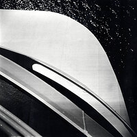 Abstract of ship stern