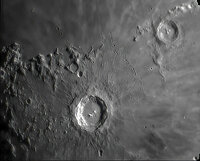 Copernicus, Montes Carpatus and Eratosthenes crater