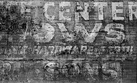 Ancient Farm Store Sign