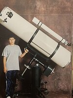 My son and the Telescope