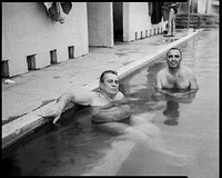 Dr. Angelov and a friend from the series The Hot Waters - Varna, Bulgaria 2023