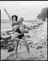 Svetla & Dancho gymnastics exercise from the series The Hot Waters - Varna, Bulgaria 2023