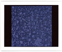 Analog image of a "digital" pattern