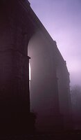 Aqueduct in Mist