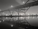 Hoan Bridge at night