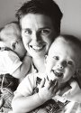 Mom and sons