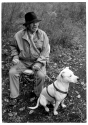 Mr. Dunn-Hill and his dog
