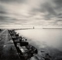 Blowing Winds Over Pier