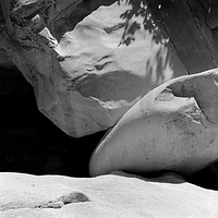 Shadow and Rock. Alpes-Maritimes, France.