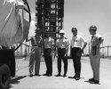 Conducting a tour at Cape Canaveral