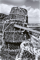 Lobster pots, Port Isaac