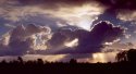 Sky over Groote Peel nature reserve
