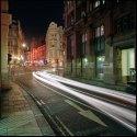 Traffic heading toward Piccadily Square