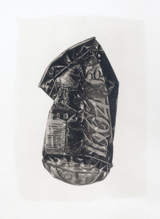 1664 - Old Tin - Platinum Print