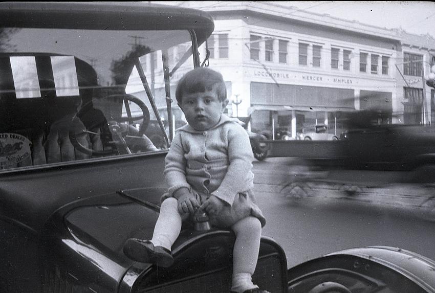 1924, Dad on a Model T.