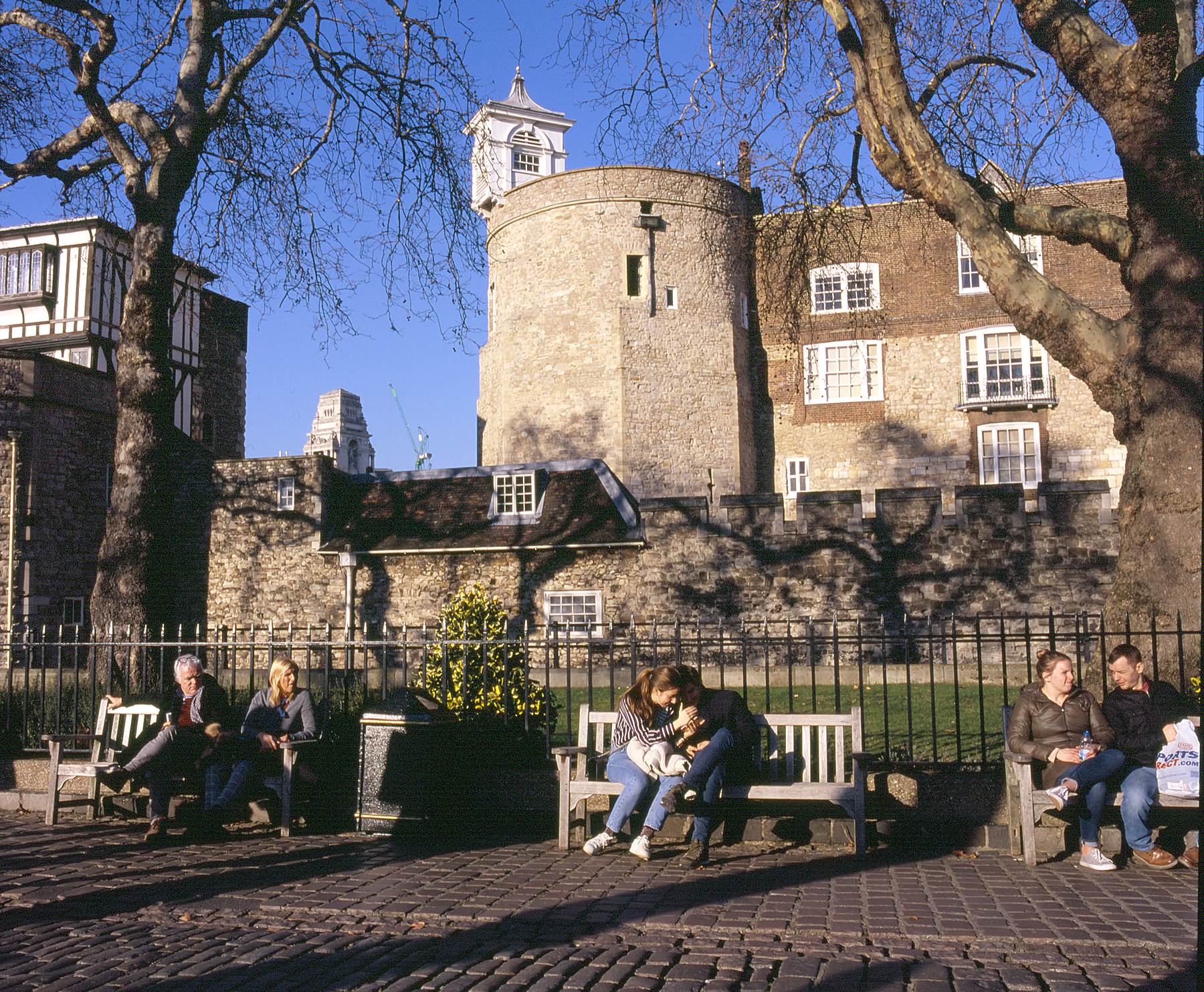 3 couples at Tower of London