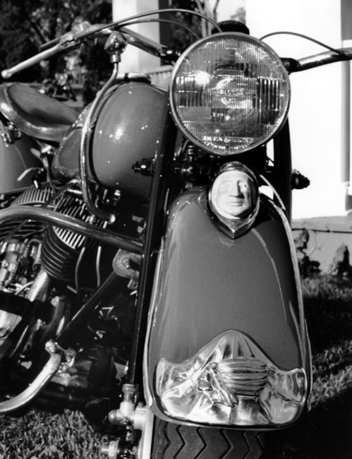 48 Indian motorcycle-front detail