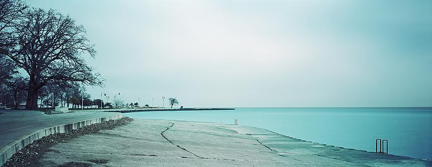 4x10 Lake Mich in color