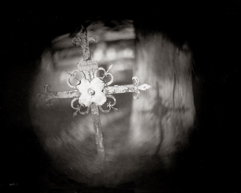 6" magic lantern lens on 8x10