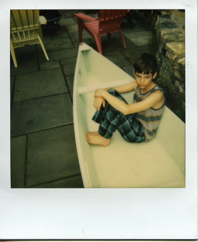 A Boy and His Hand Built Boat II