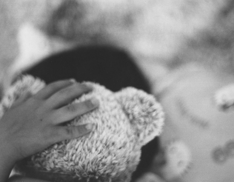 A girl and her bear