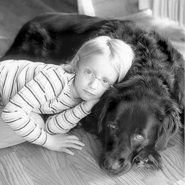 A Girl and Her Moose
