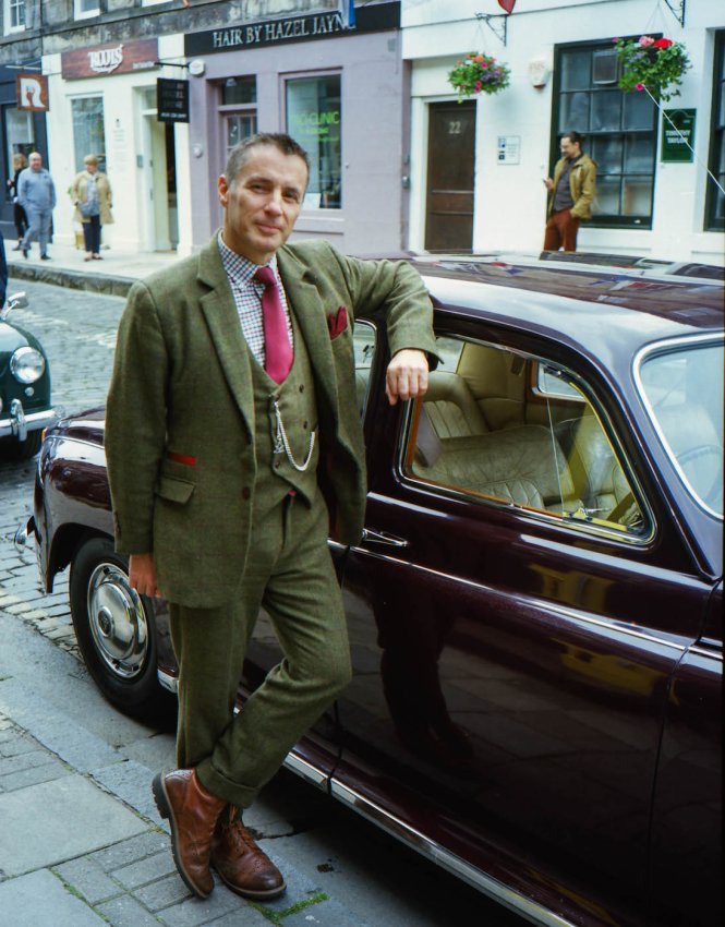 A man and his car