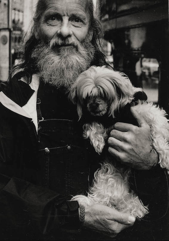 A man and his dog....