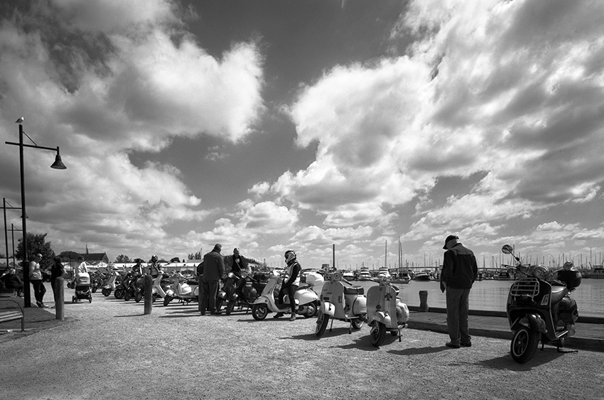 A preponderance of Vespas