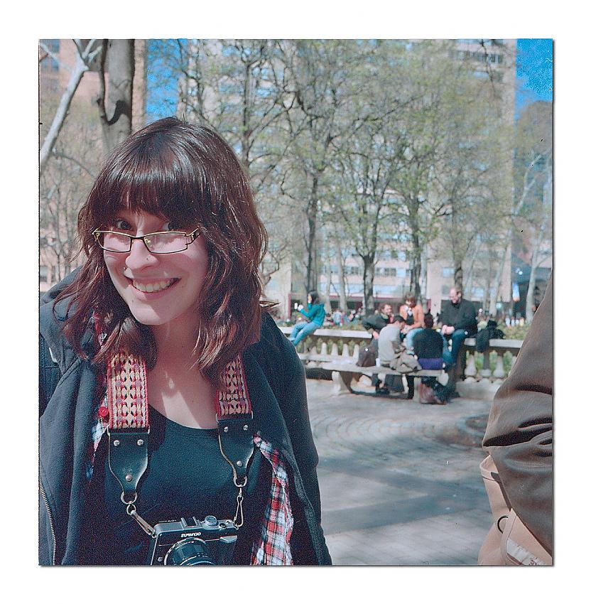 A Pretty Girl in the Rittenhouse Square Park