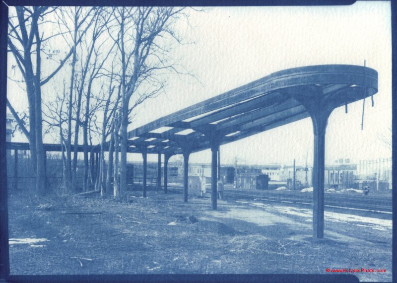Abandon Rail Platform, Union Station,: Springfield, MA