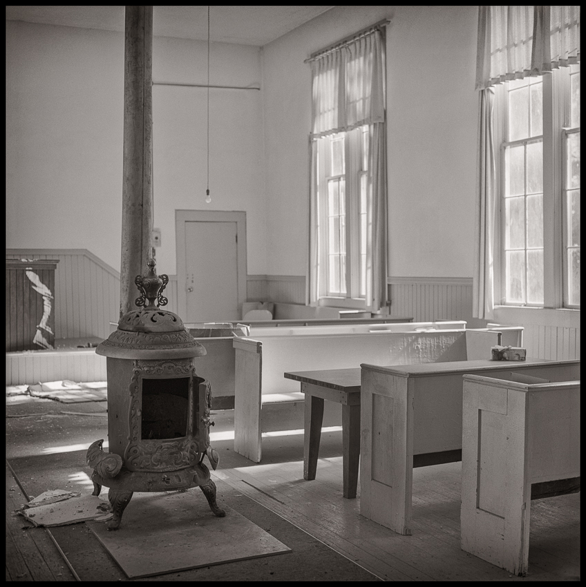 Abandoned church, Corvallis