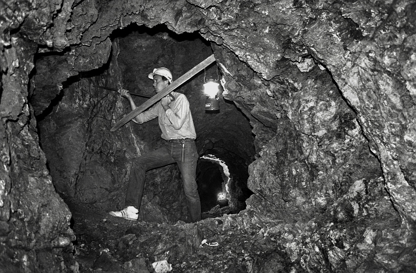 Abandoned Gold Mine Adit