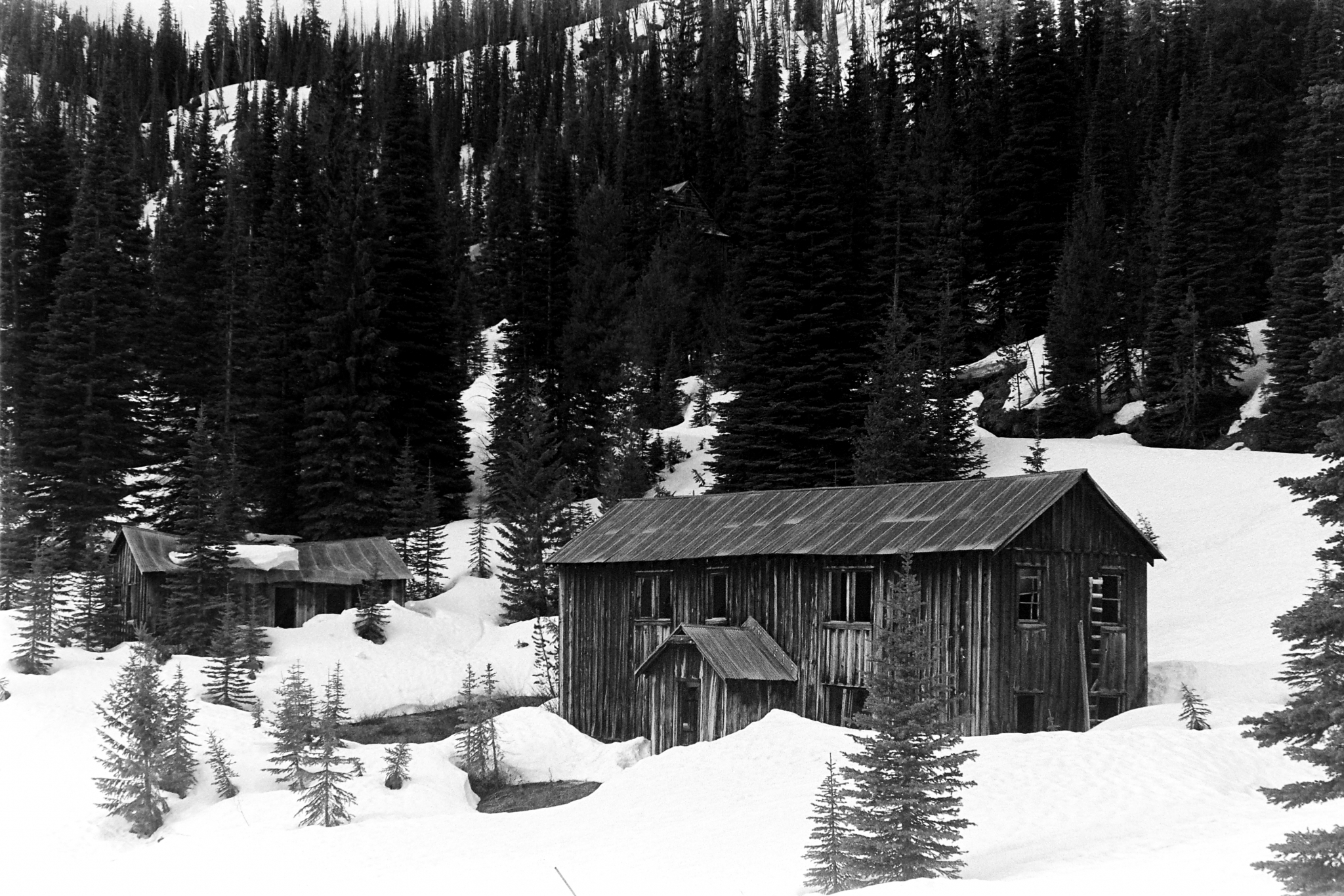 Abandoned Lodge at Cinnabar Mine