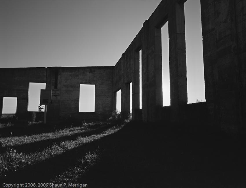 Abandoned Roundhouse Sunrise Series