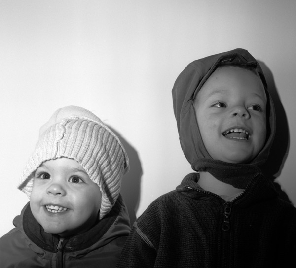 Aida and Oriol smiling