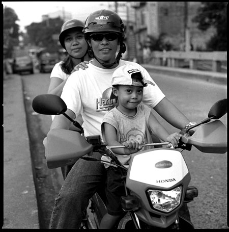 Airport x-ray damaged film -- my nephew