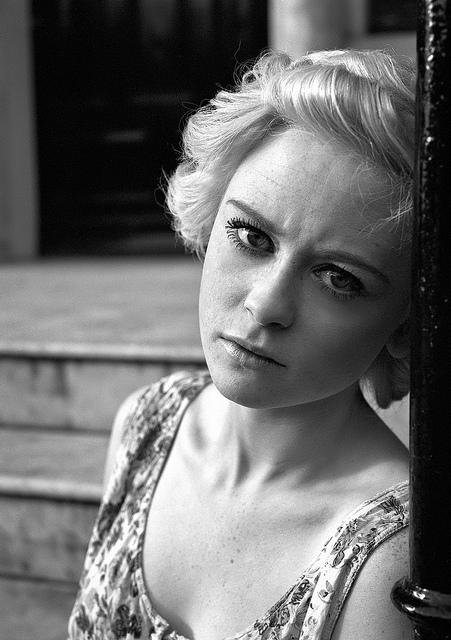 Alicia, Deep In Thought.