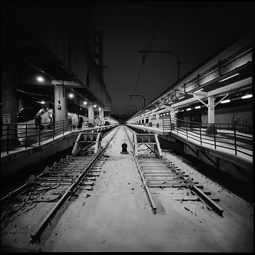 Amtrak, Union Station, Winter