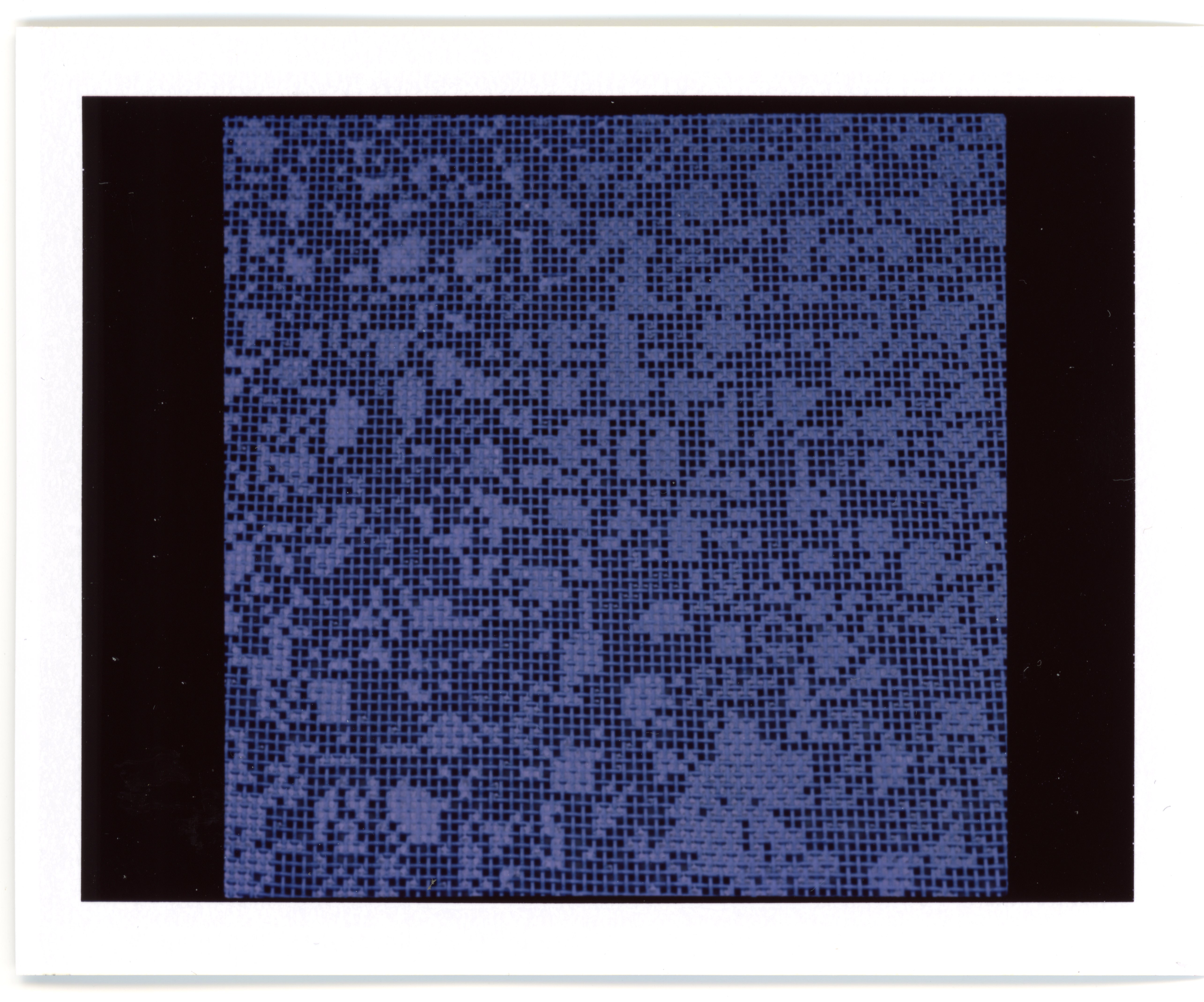 Analog image of a "digital" pattern