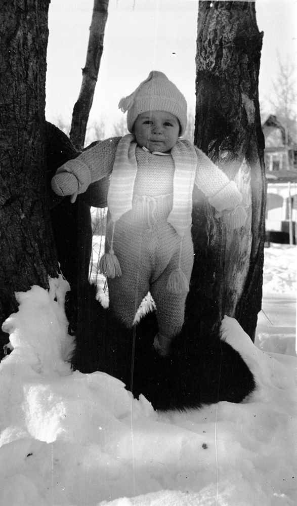 Another baby in the snow, 1920's.jpg
