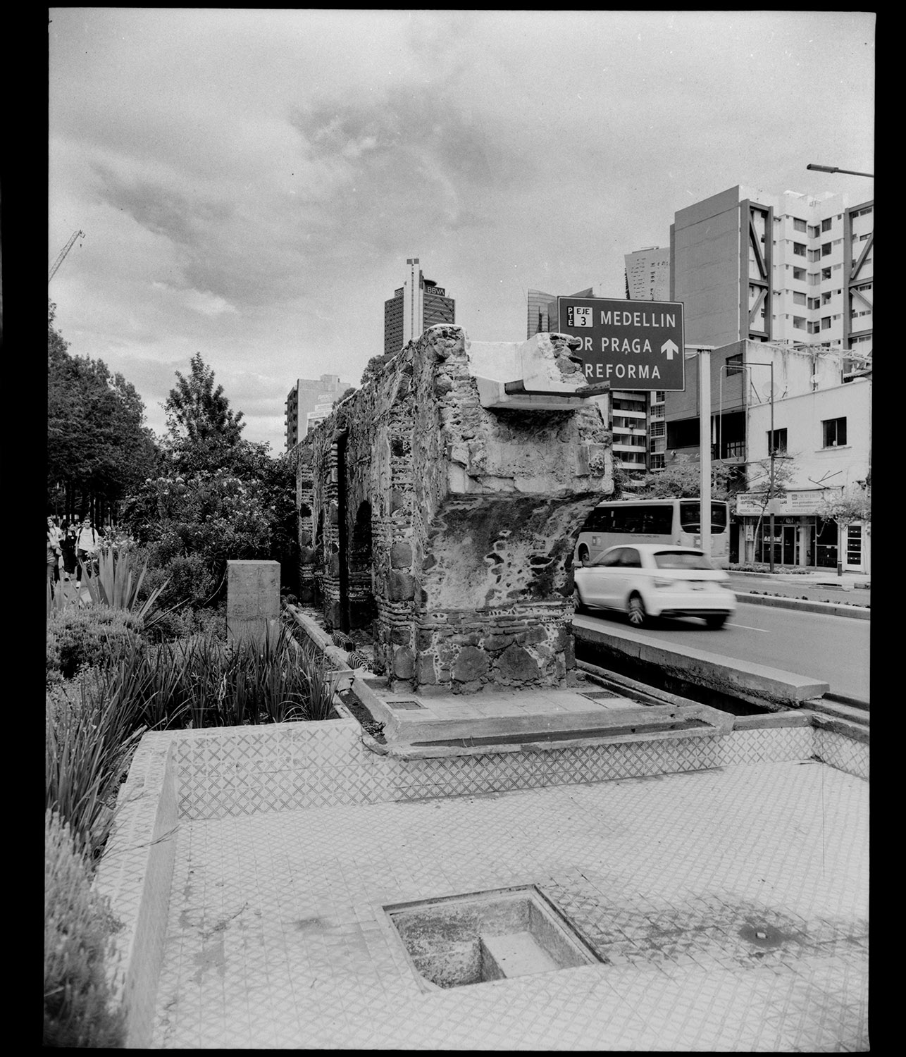Aqueduct, Chapultepec, Roma Norte