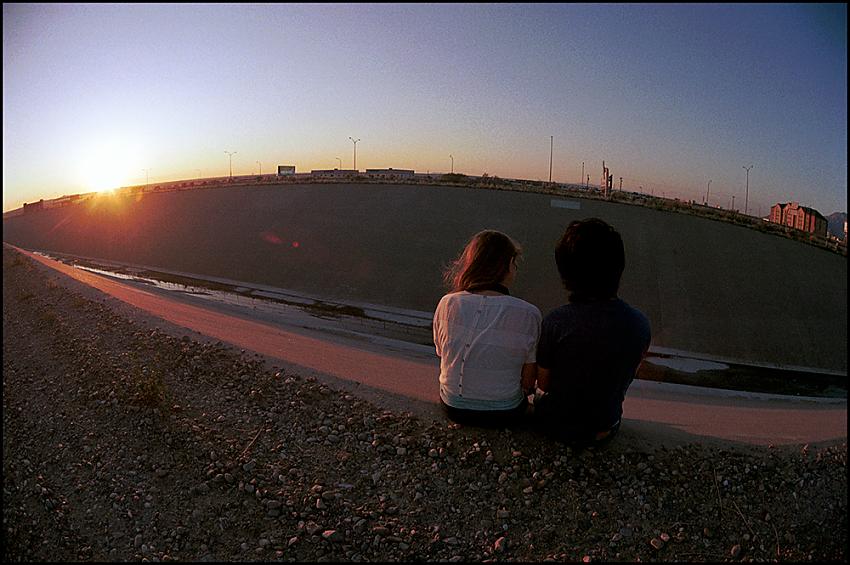 Arroyo at Sunset