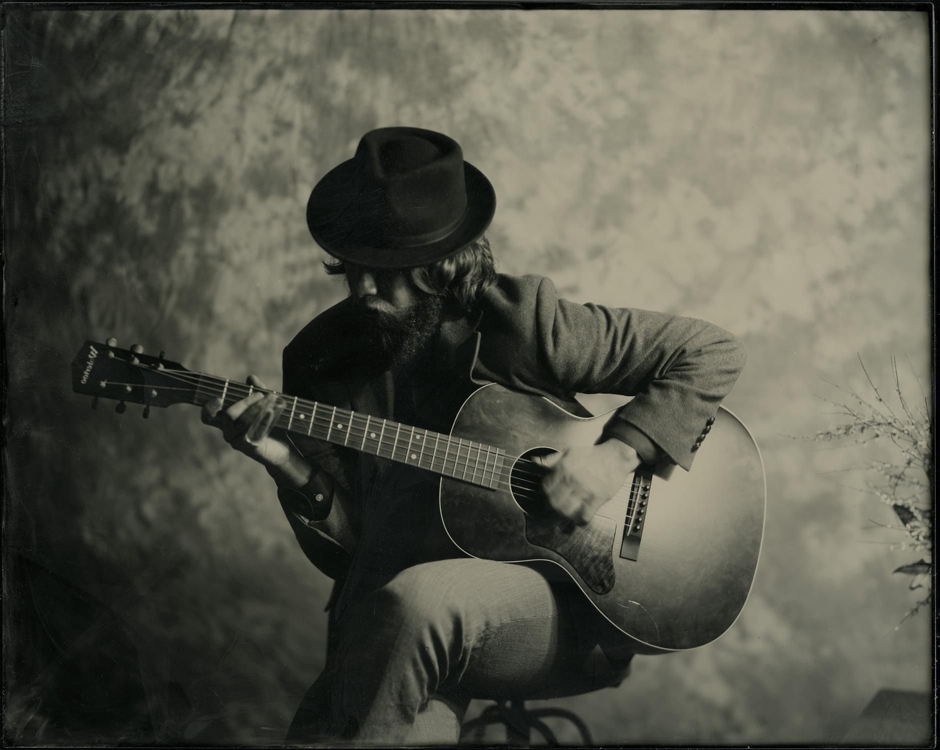 Arthur plays the blues