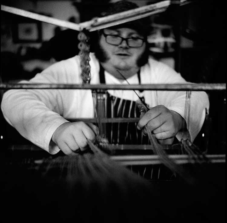 Ashley - Master Weaver, Scotland 2013